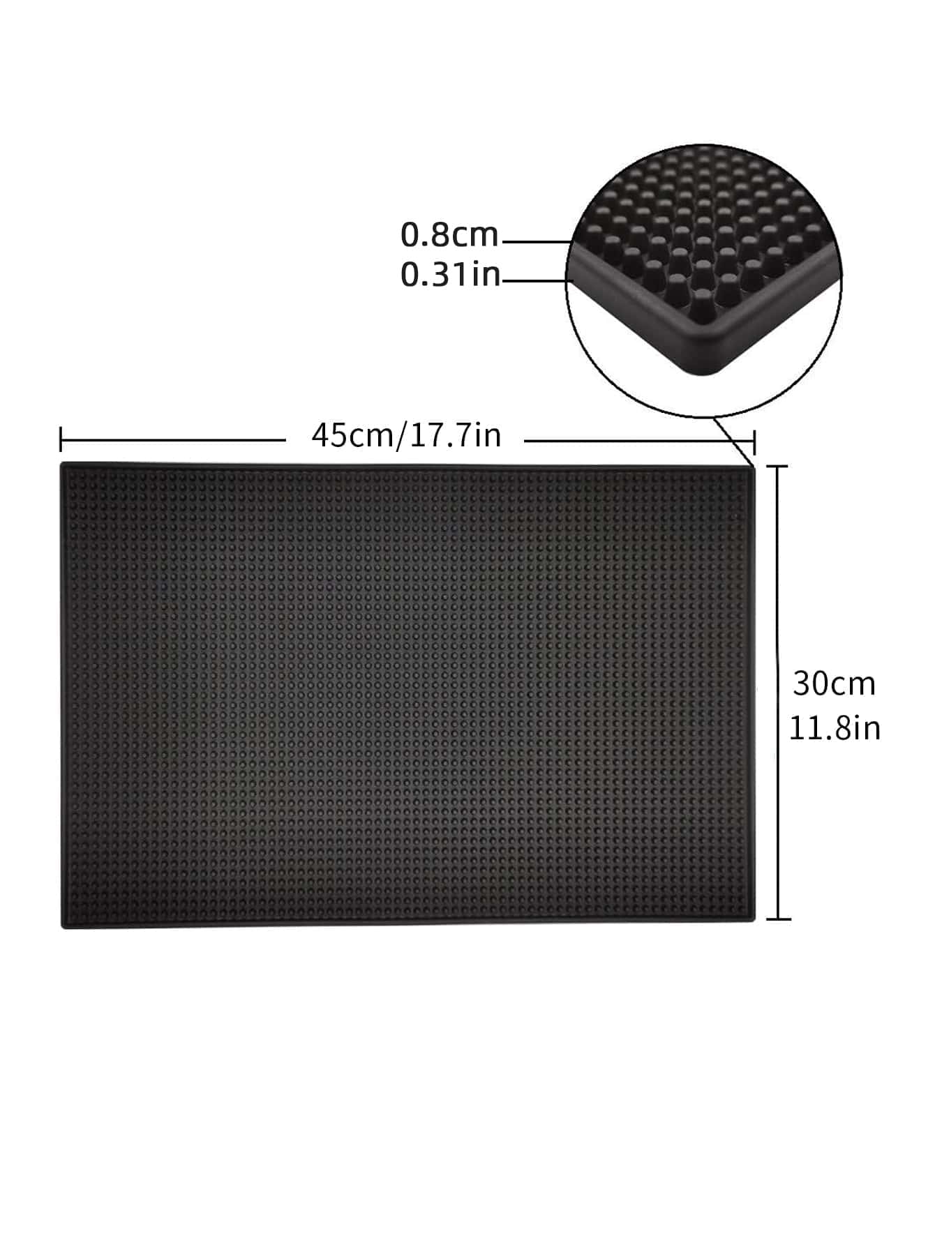 Коврик для бара Leeseph, резин – обзор и цена Bar Mat Rubber