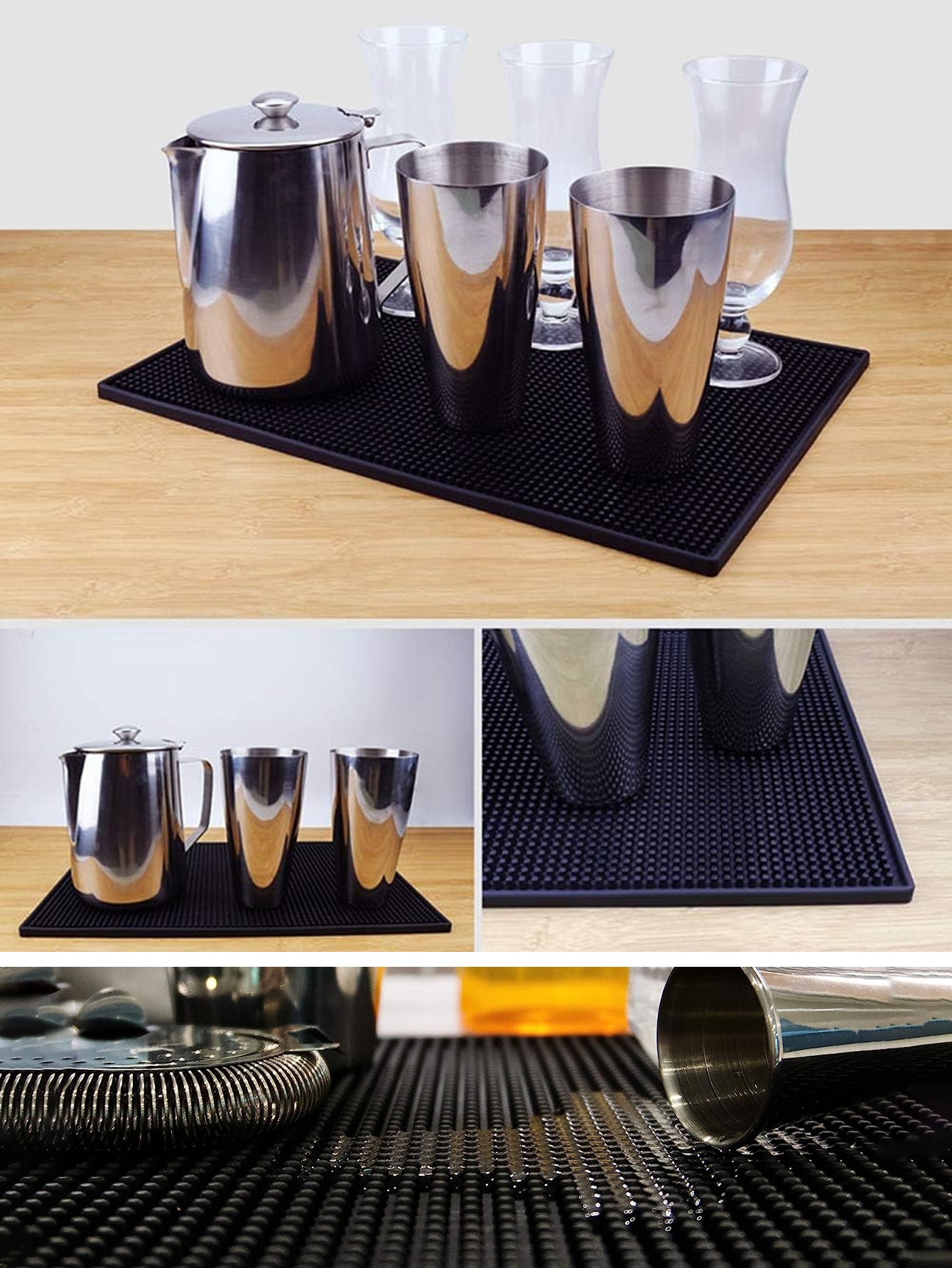 Коврик для бара Leeseph, резин – обзор и цена Bar Mat Rubber