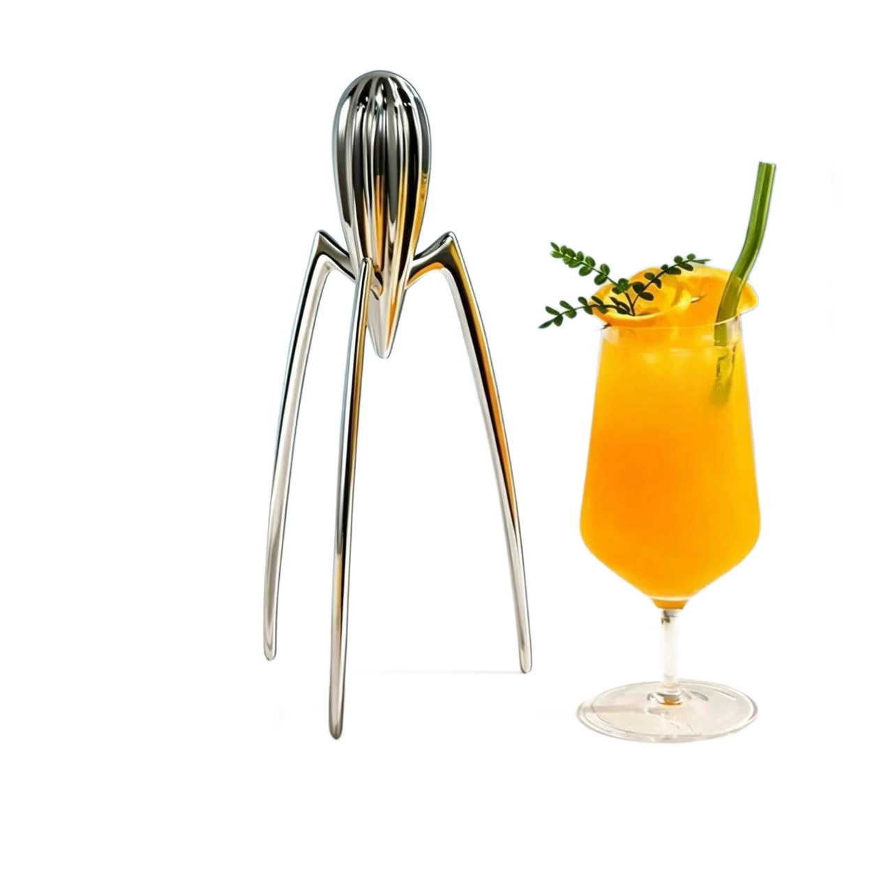 Современная простая серебряная – обзор и цена Citrus Juicer Bar